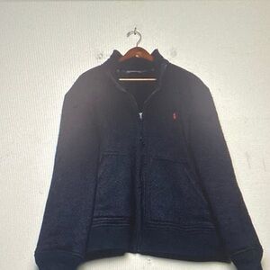 Polo Ralph Lauren Dark Blue Zip-Up Sweater